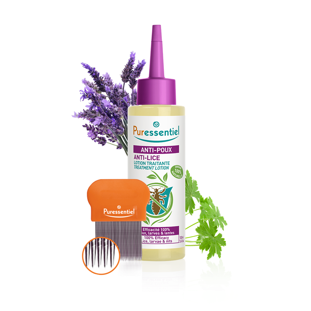 Puressentiel Lusmedel Anti-Lice Lotion + Comb 100 ml