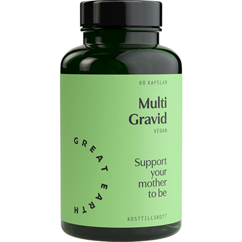 Great Earth Multi Gravid 60 kapslar