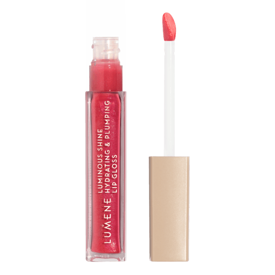 Lumene Luminous Shine Hydrating & Plumping Lip Gloss 5 Bright Rose 5 ml