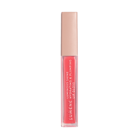 Lumene Luminous Shine Hydrating & Plumping Lip Gloss 4 Peach Pink 5 ml