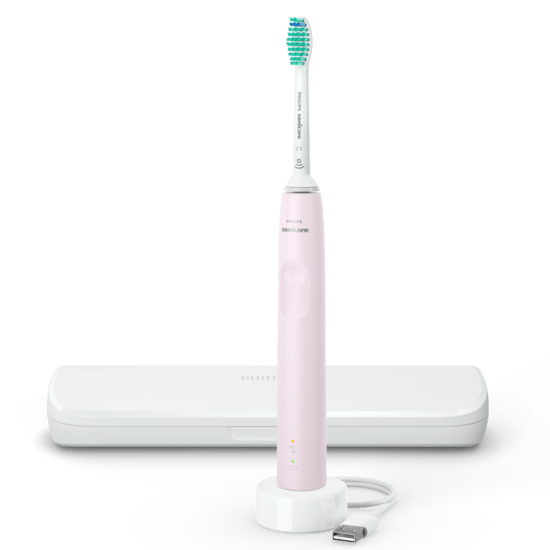 Philips Sonicare 3100 series med resefodral Rosa