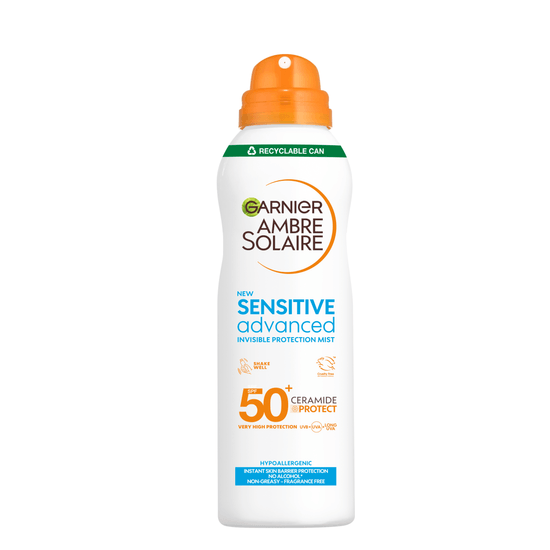 Garnier Ambre Solaire Sensitive Sun Protection Mist SPF 50+ 150 ml