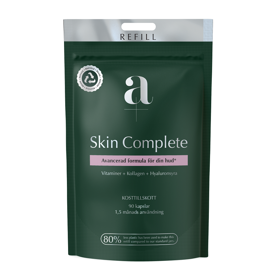 A+ Skin Complete refillpåse 90 kapslar