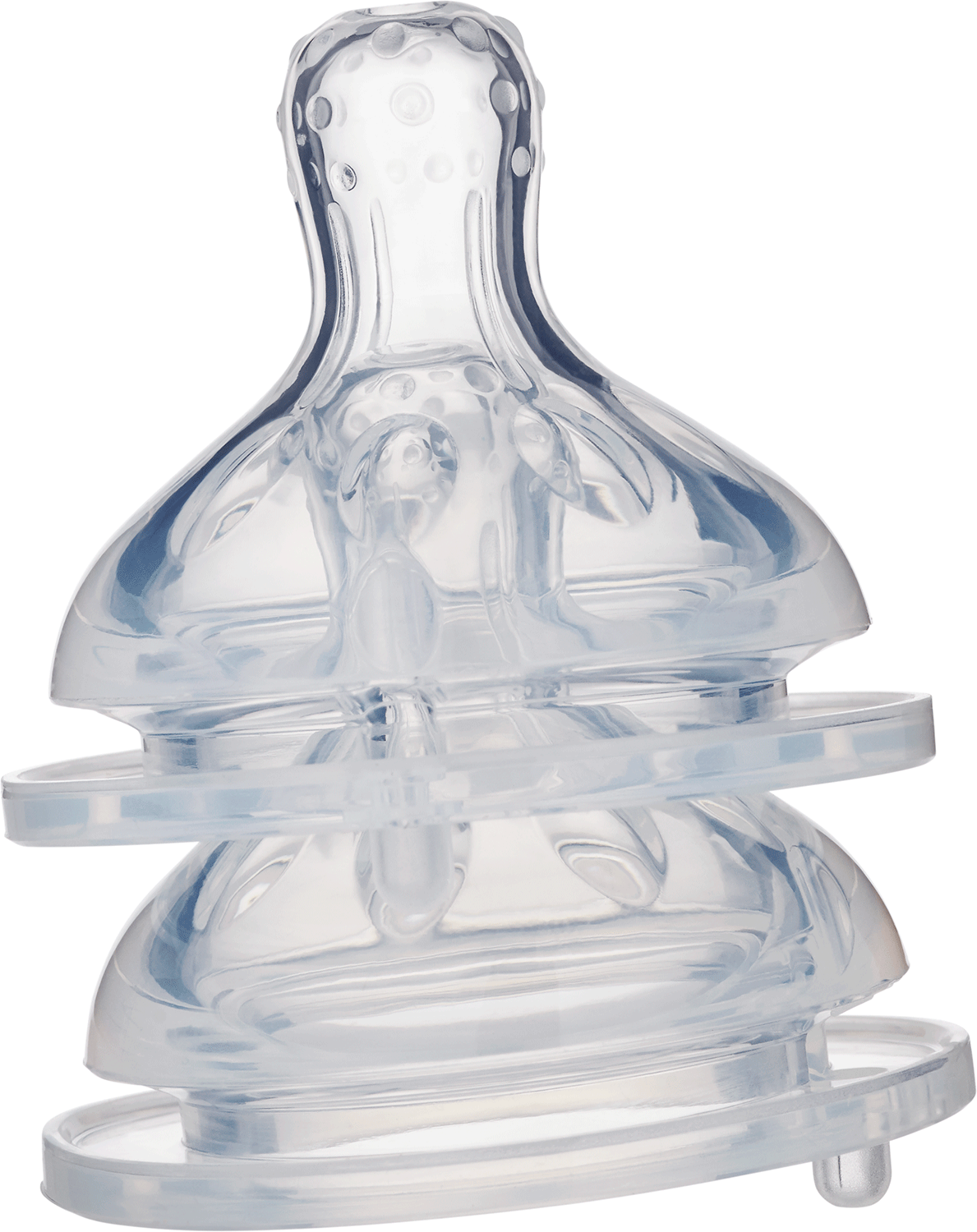Babblarna Flasknapp 6+ månader Large 2-pack
