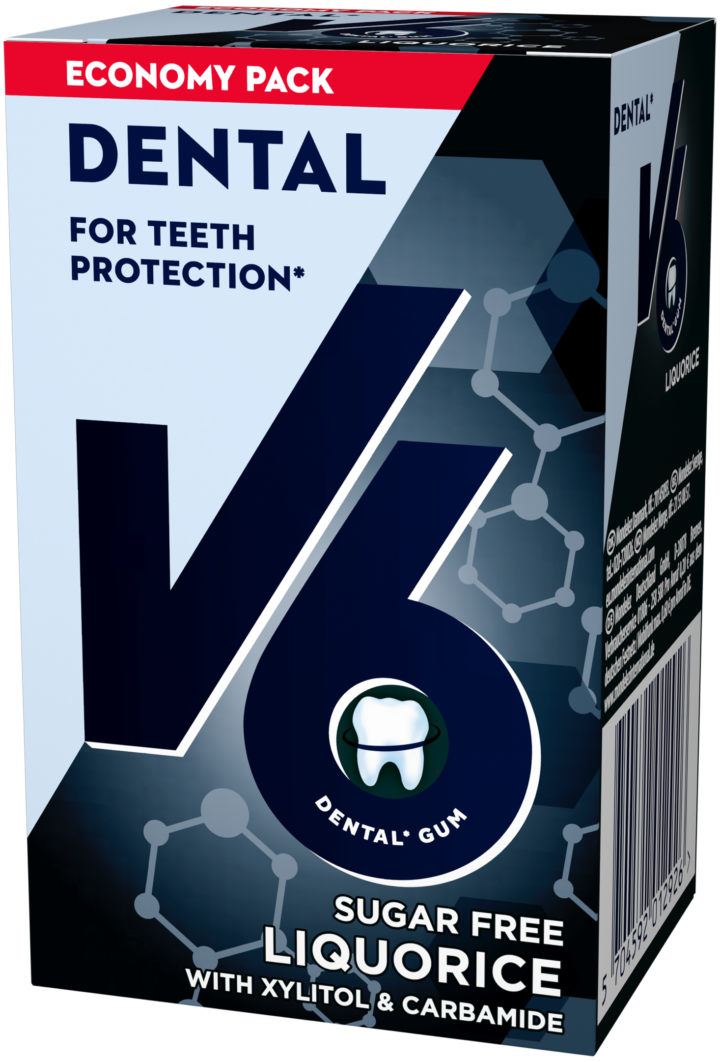 V6 Dental Care Lakrits 50 st