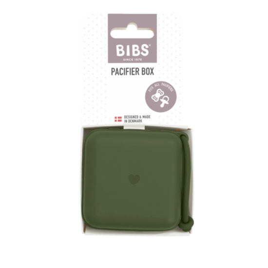 BIBS Pacifier Box Hunter Green