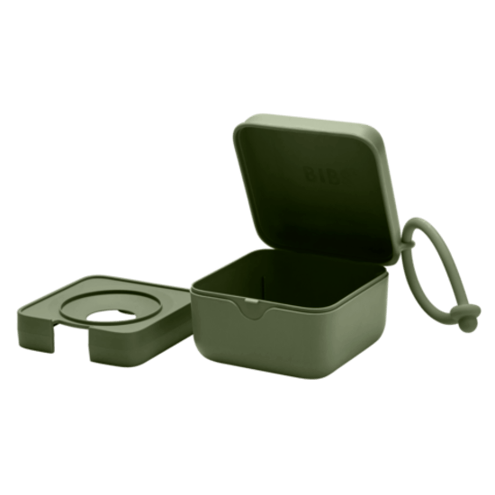 BIBS Pacifier Box Hunter Green