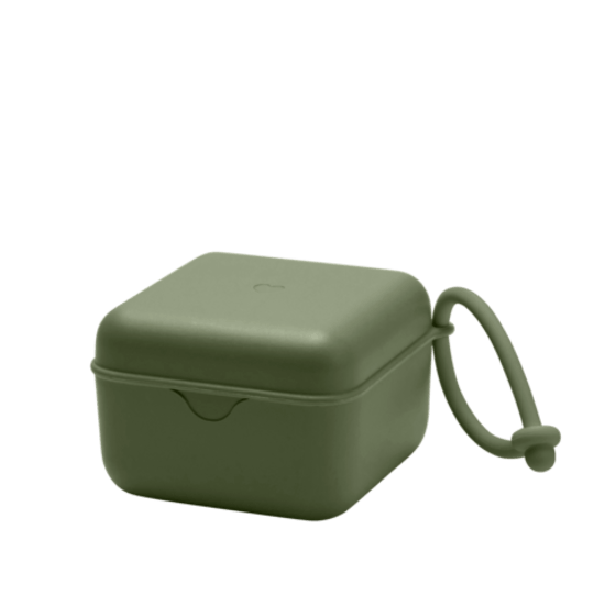 BIBS Pacifier Box Hunter Green