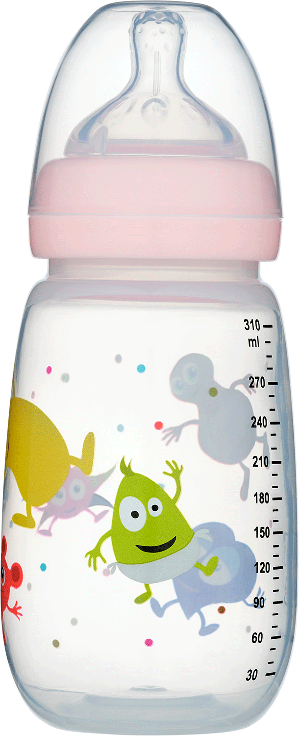 Babblarna Nappflaska Rosa 310 ml