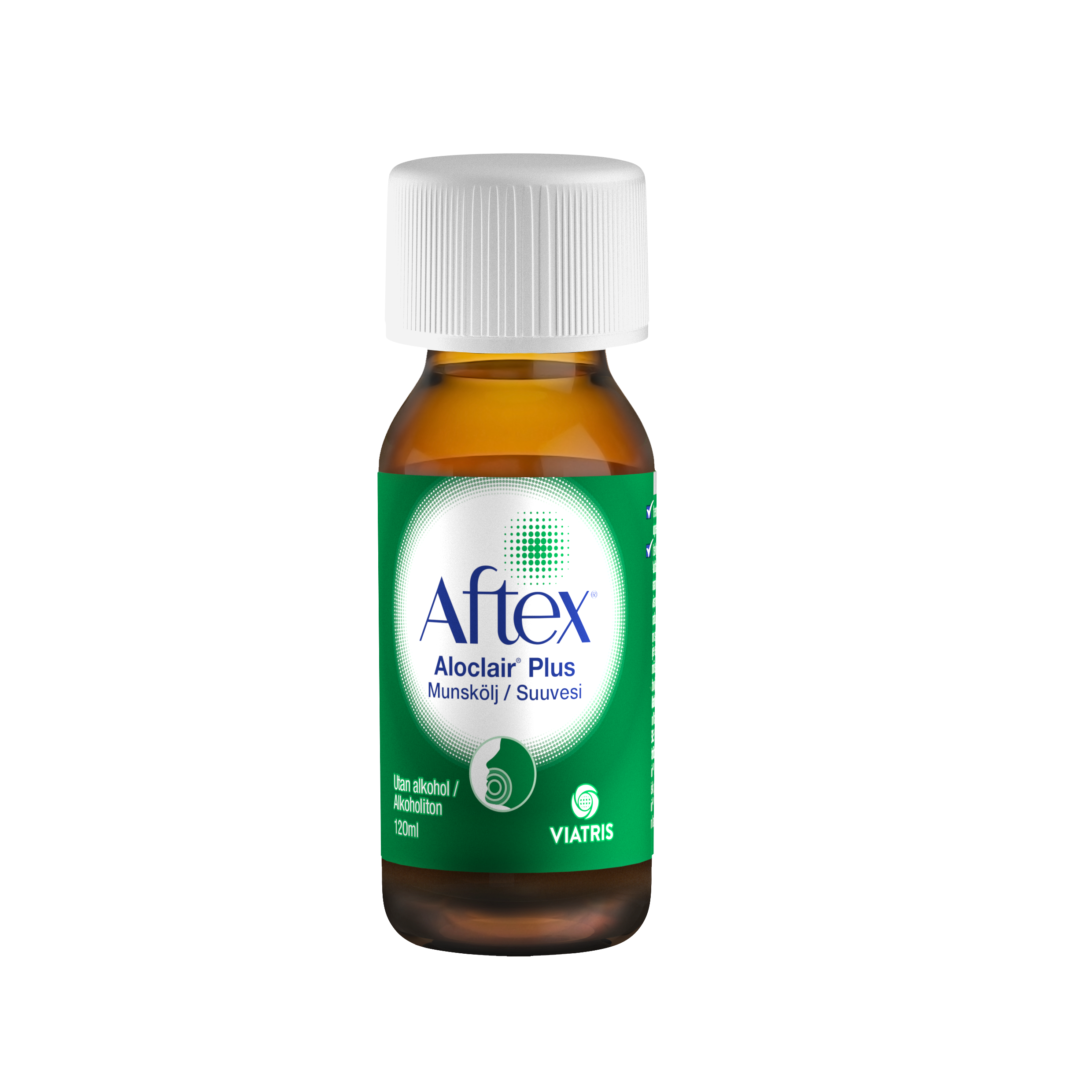 Aftex Aloclair Plus Munskölj 120 ml