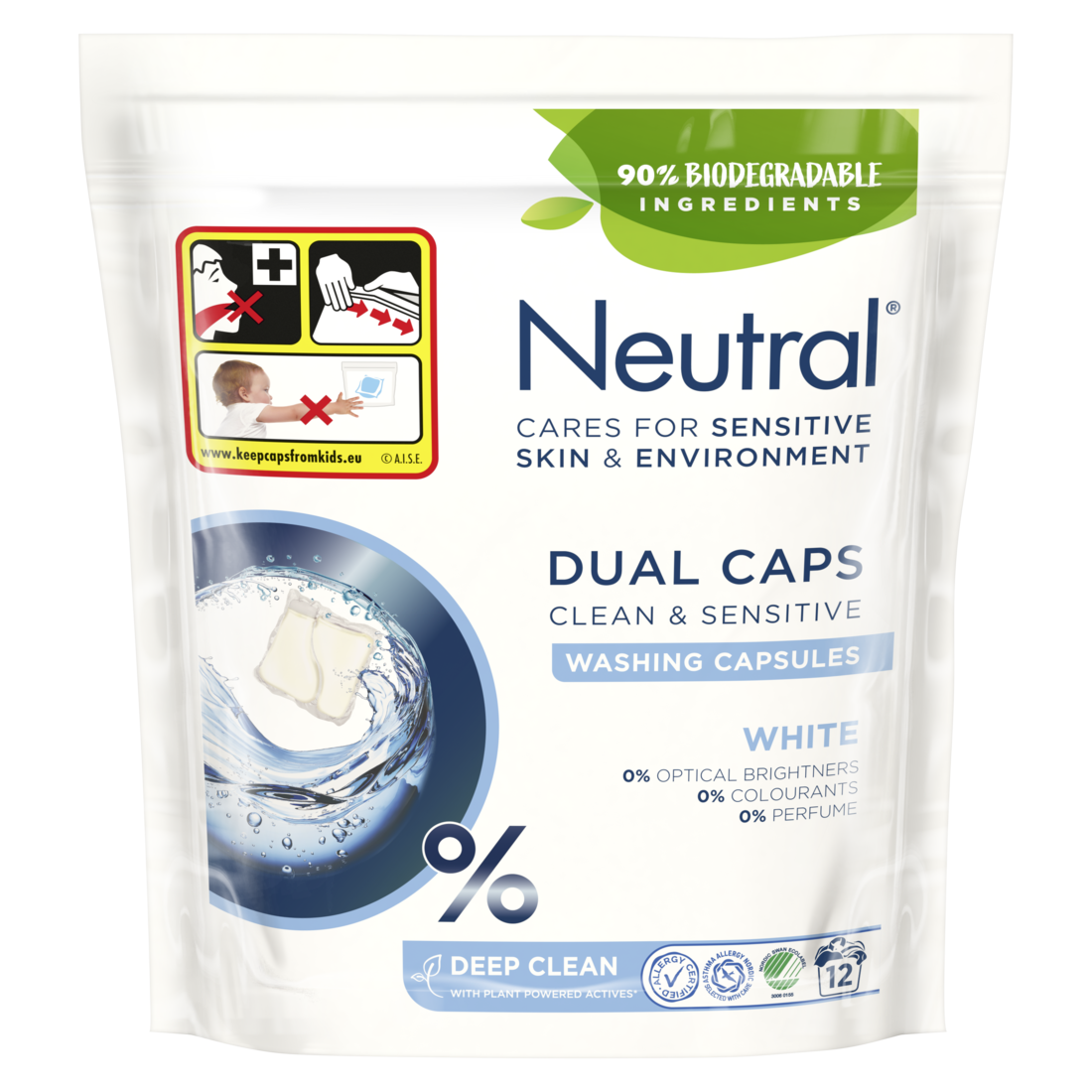 Neutral Duo Capsules White 12-pack