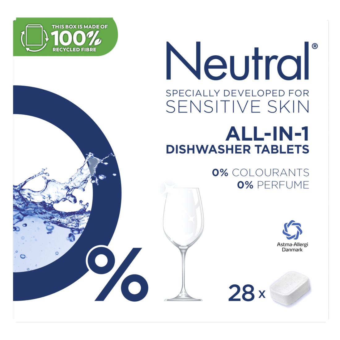 Neutra All-in-One Diskmaskinstabletter 28 st