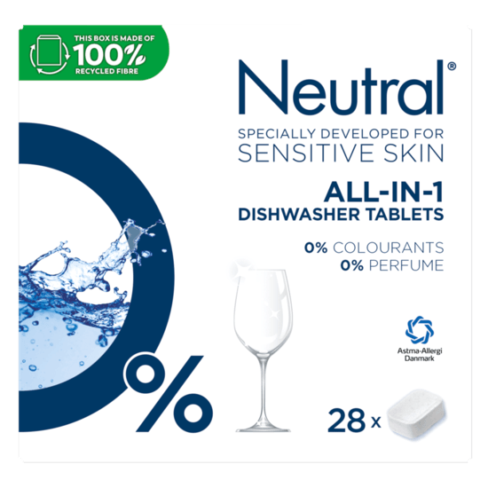 Neutra All-in-One Diskmaskinstabletter 28 st