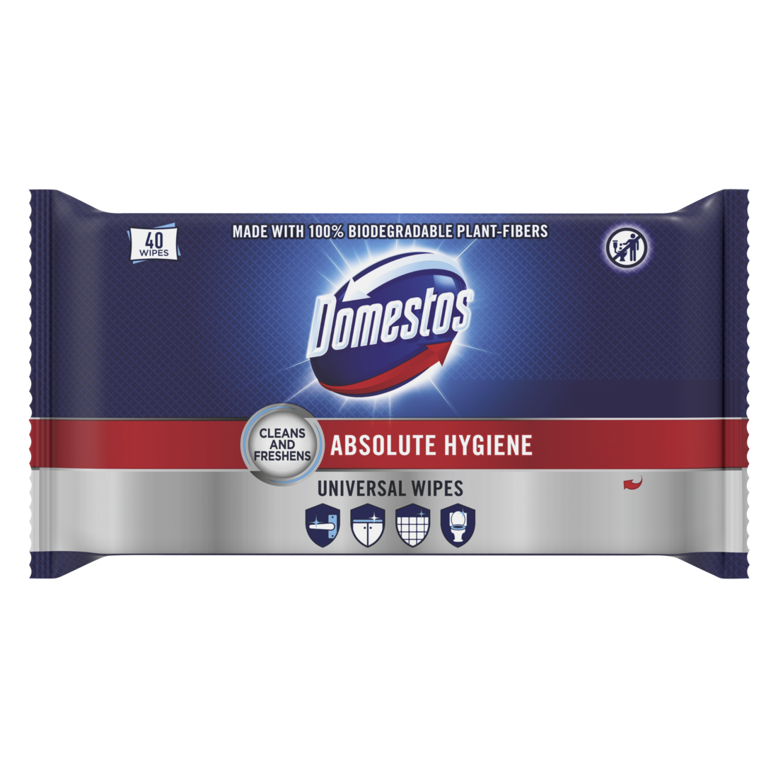 Domestos Universal Hygiene Wipes 40 st