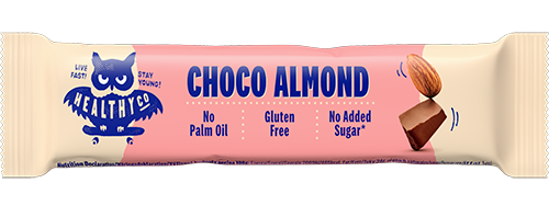 HealthyCo Milk Chocolate Bar med Mandlar 27 g