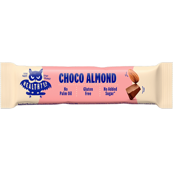HealthyCo Milk Chocolate Bar med Mandlar 27 g