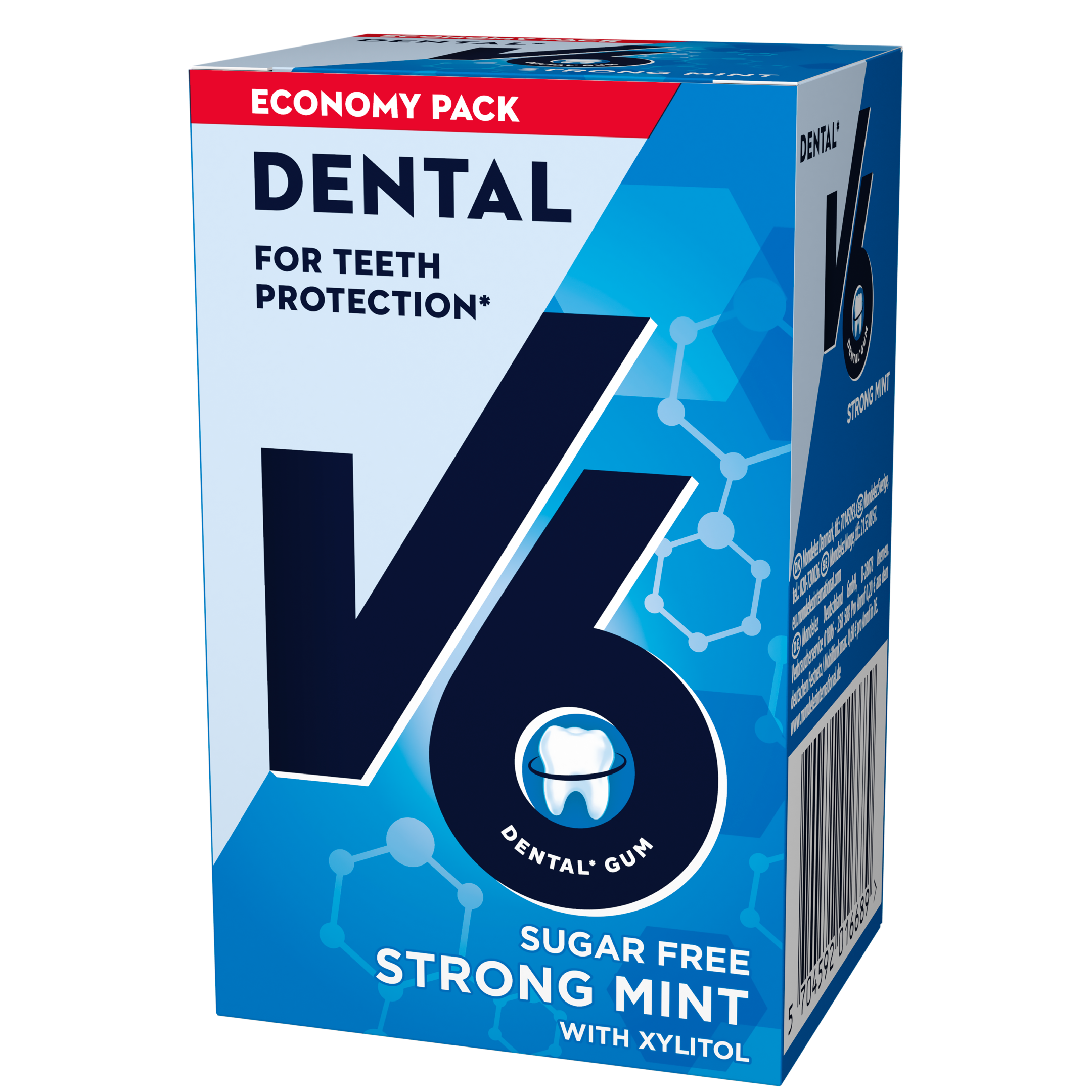 V6 Dental Care Strong Mint 50 st