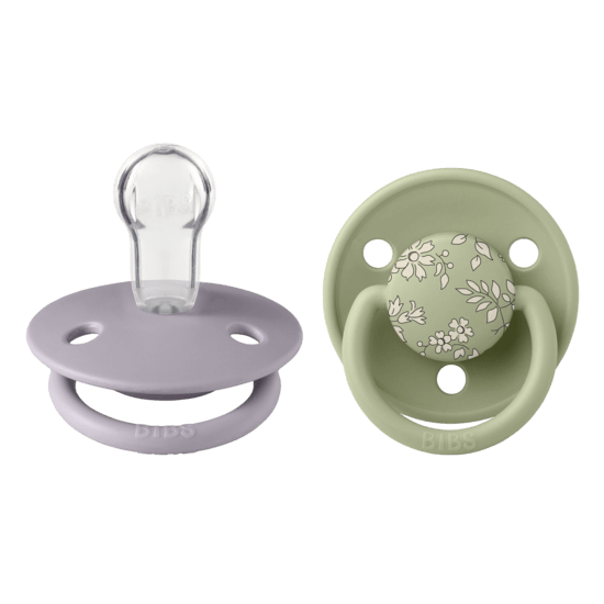BIBS x Liberty De Lux Silicone Onesize Capel Sage Mix 2-pack