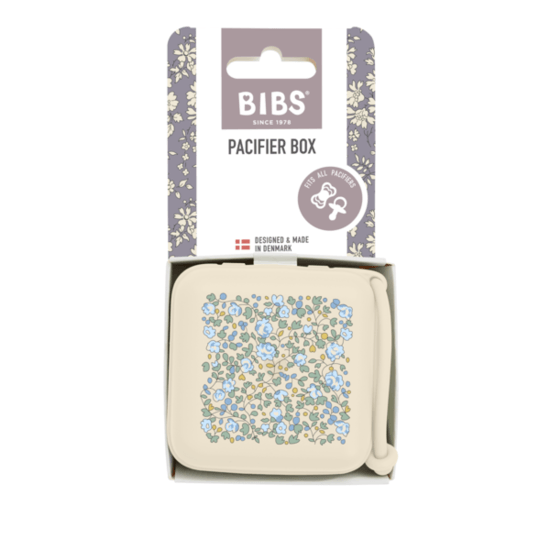 BIBS x Liberty Pacifier Box Eloise Ivory