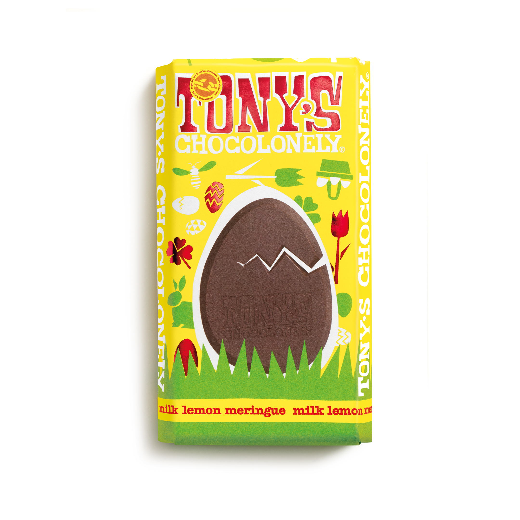 Tony's Chocolonely Mjölkchoklad Citron och Maräng 180 g