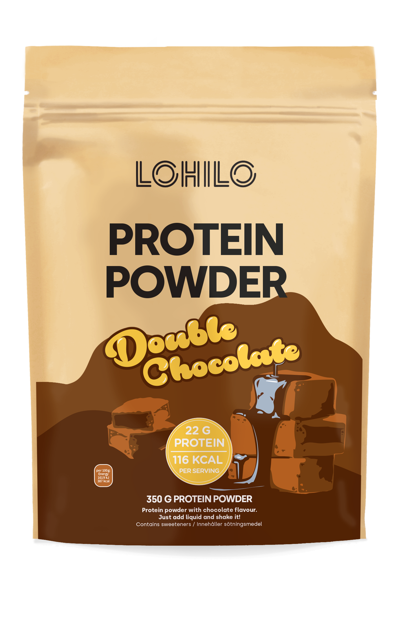 LOHILO Protein Double Chocolate 350 g