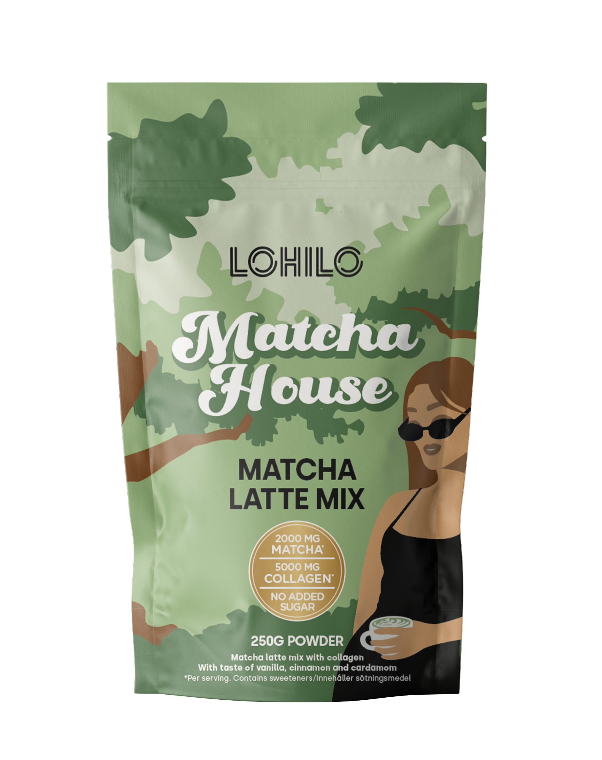 LOHILO Matcha House Matcha Latte Mix 250 g
