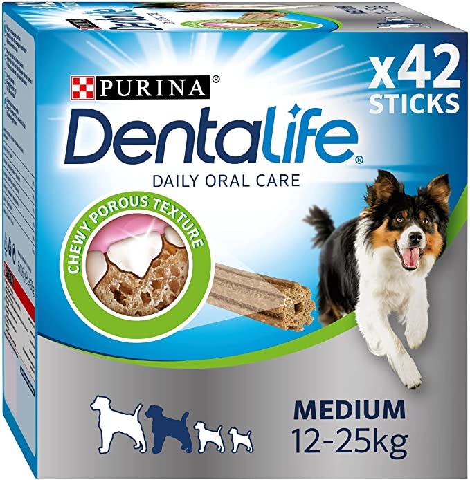 Purina DentaLife tuggpinne Medium 42-pack