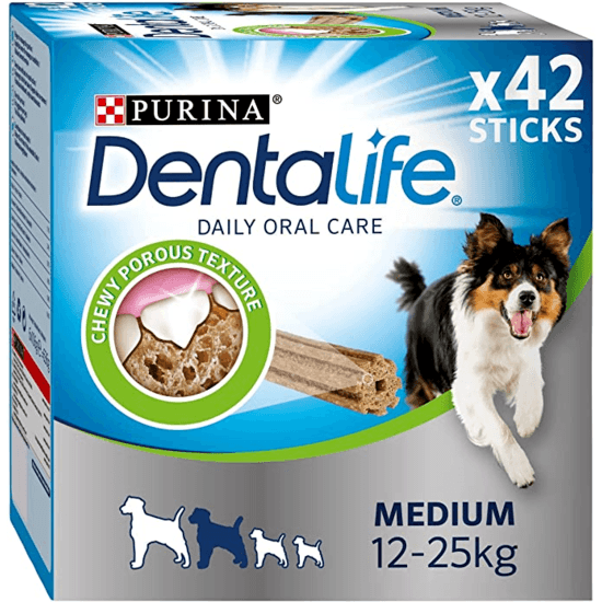 Purina DentaLife tuggpinne Medium 42-pack