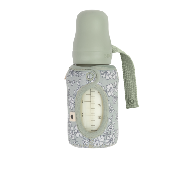 BIBS x Liberty Baby Bottle Sleeve Small Capel Sage