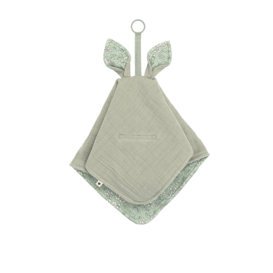 BIBS x Liberty Cuddle Cloth Kangaroo Capel Sage