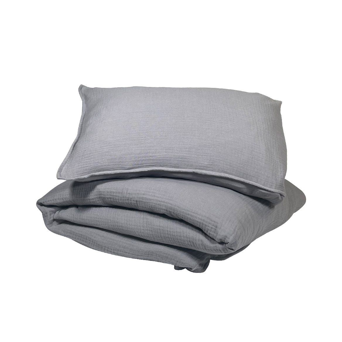 Najell Bäddset i Muslin Mercury Grey