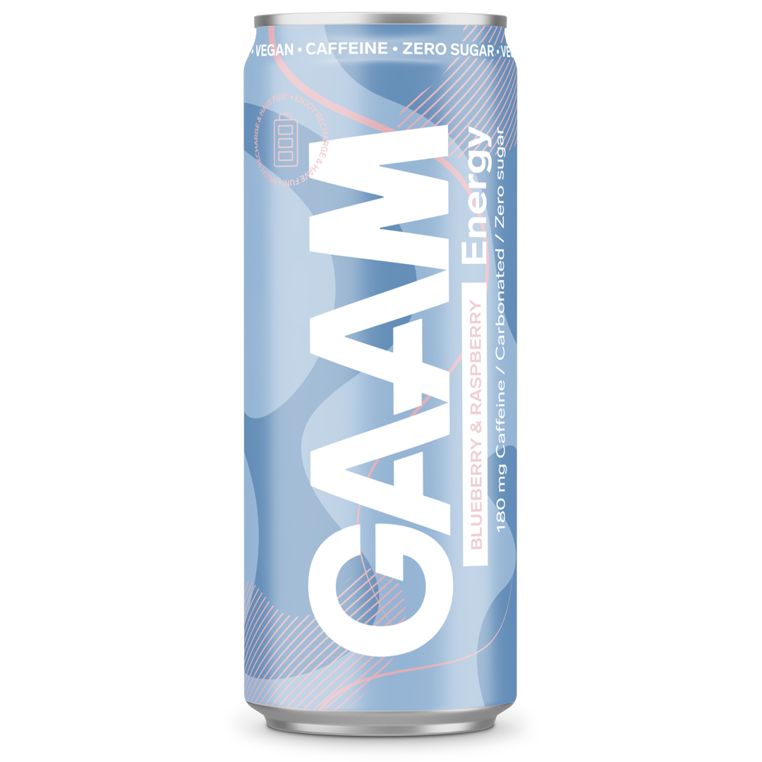 GAAM Energy Blueberry & Raspberry 330 ml