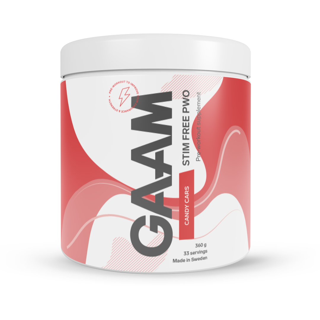 GAAM Stim Free PWO Candy Cars 360 g