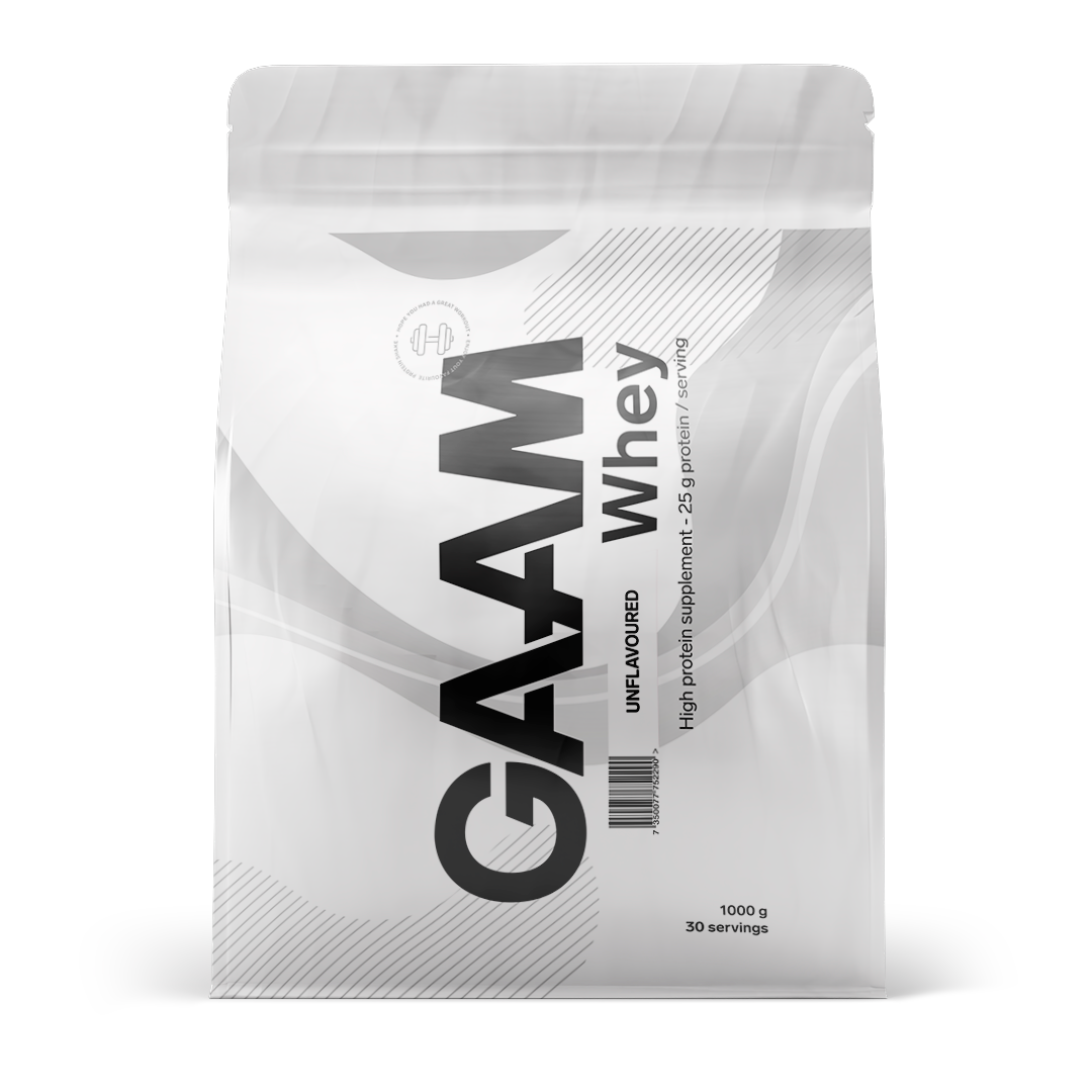 GAAM 100% Whey Premium Unflavoured 1 kg