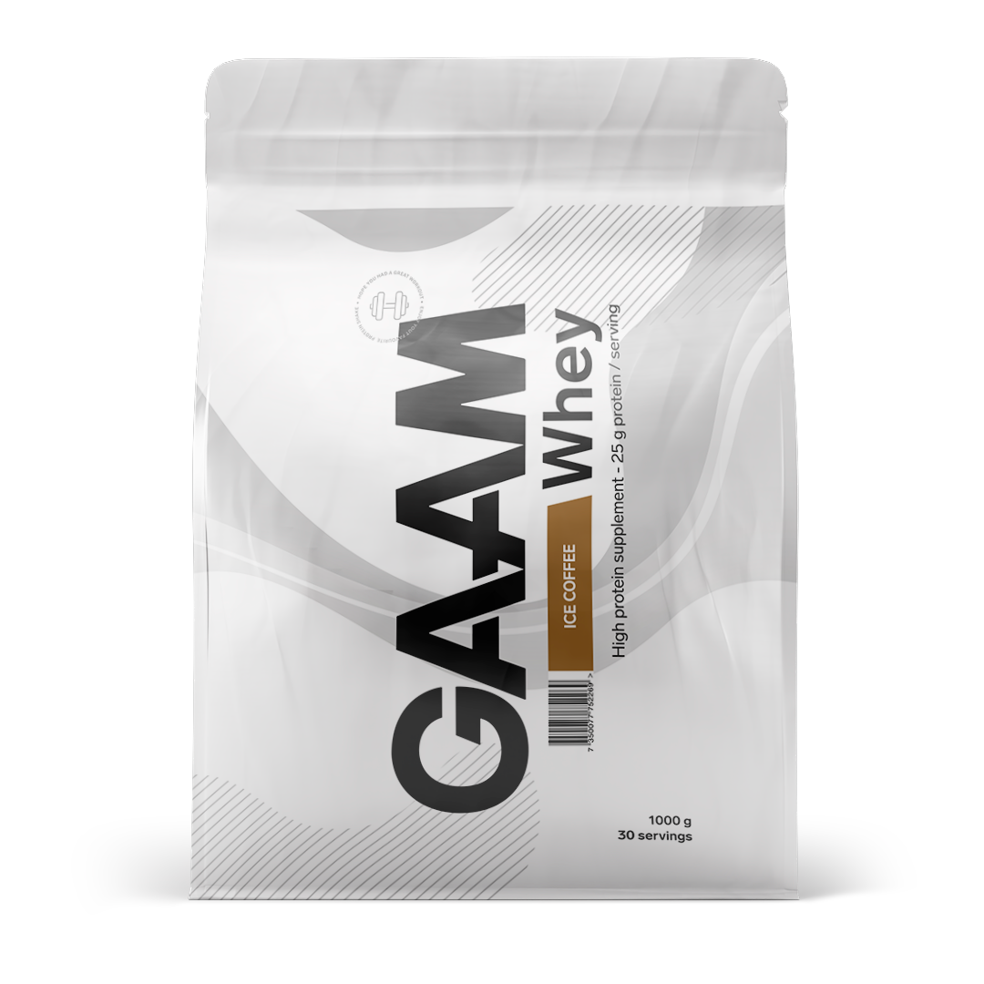GAAM 100% Whey Premium Ice Coffee 1 kg