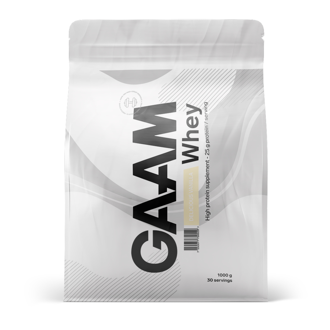 GAAM 100% Whey Premium Delicious Vanilla 1 kg