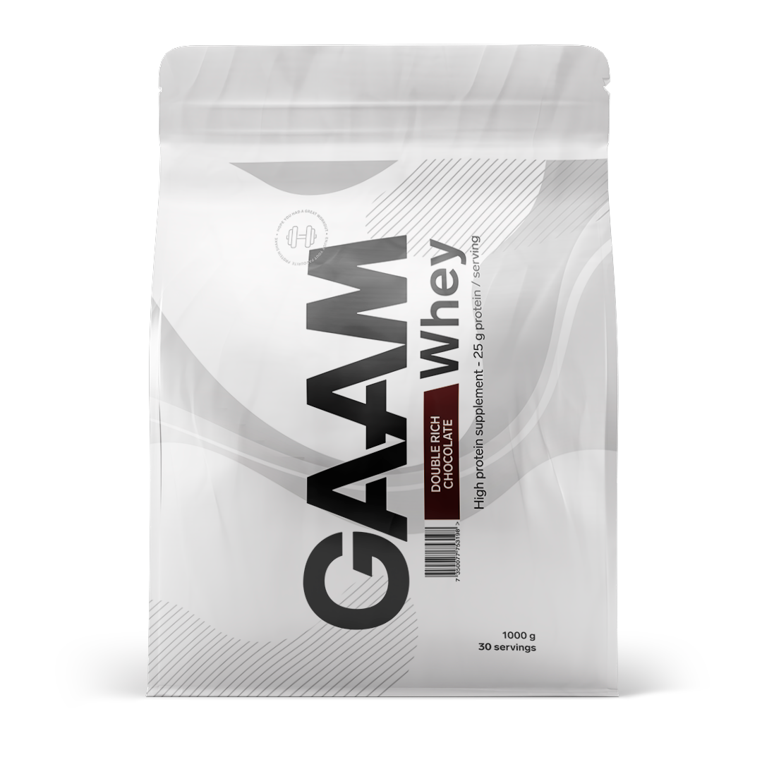 GAAM 100% Whey Premium Double Rich Chocolate 1 kg