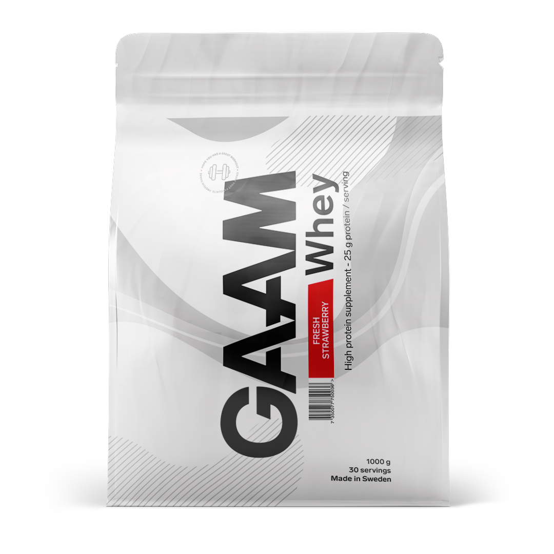 GAAM 100% Whey Premium Fresh Strawberry 1 kg