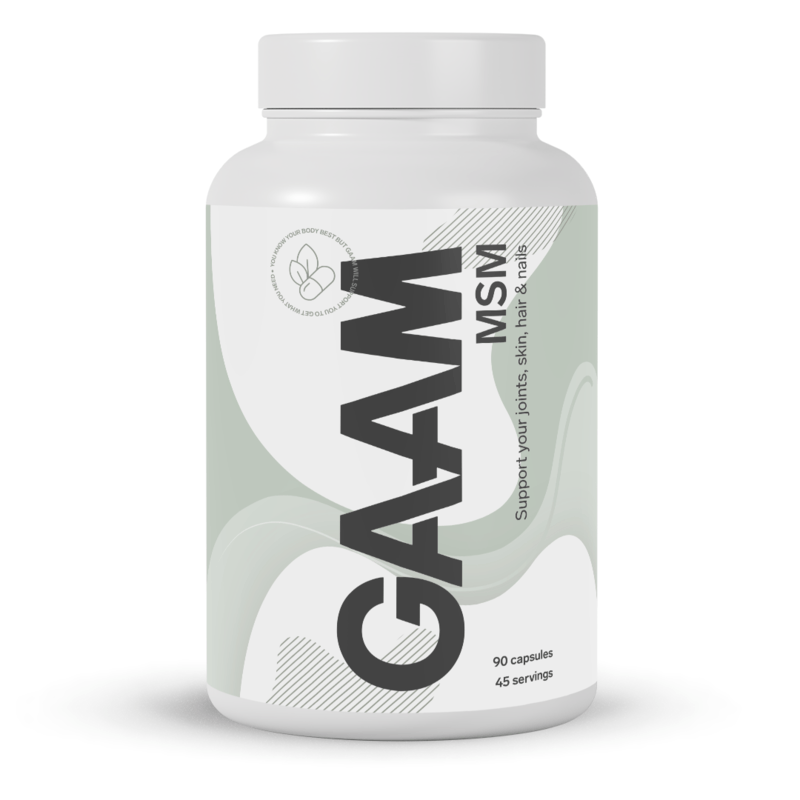 GAAM MSM 90 kapslar