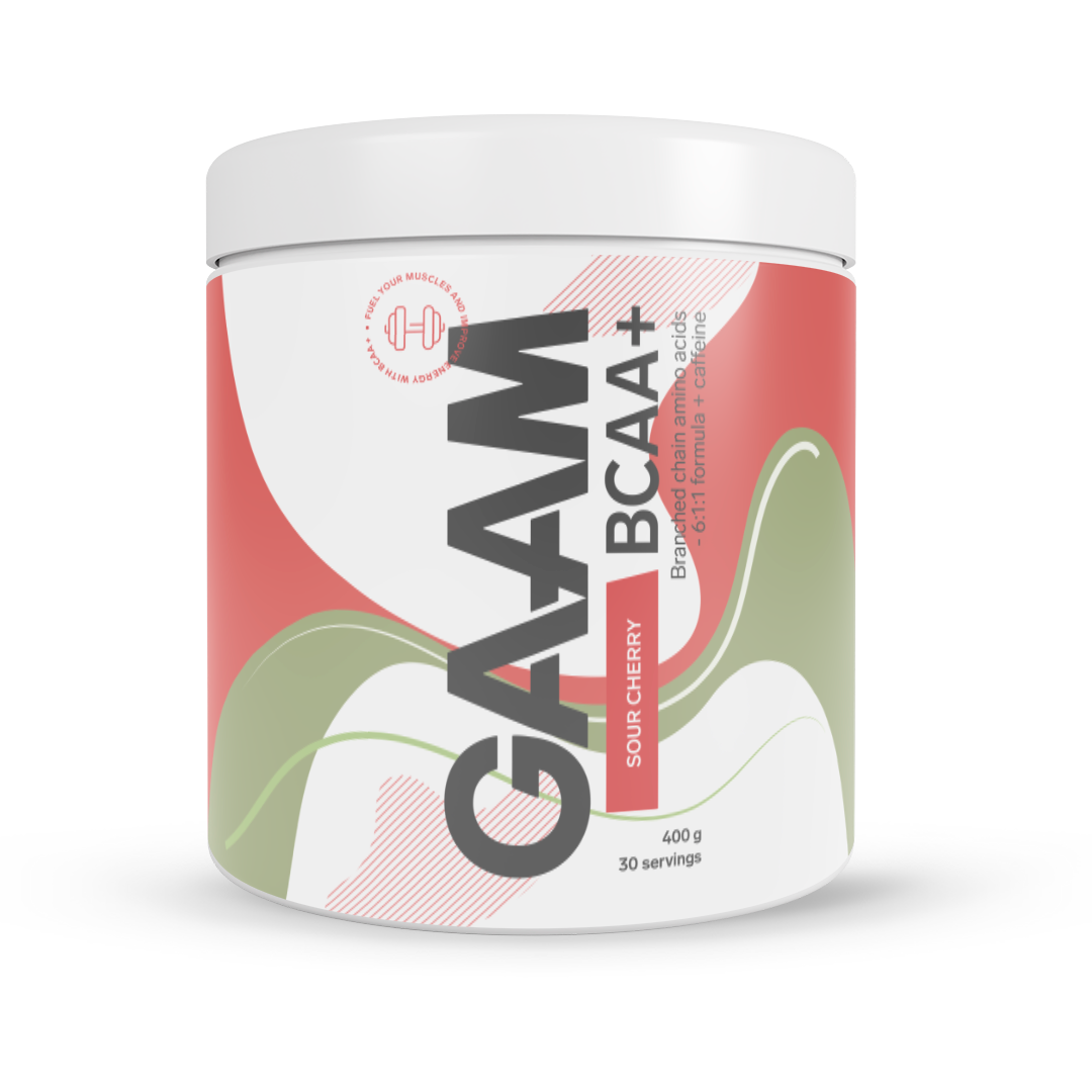GAAM BCAA + Caffeine Sour Cherry 400 g