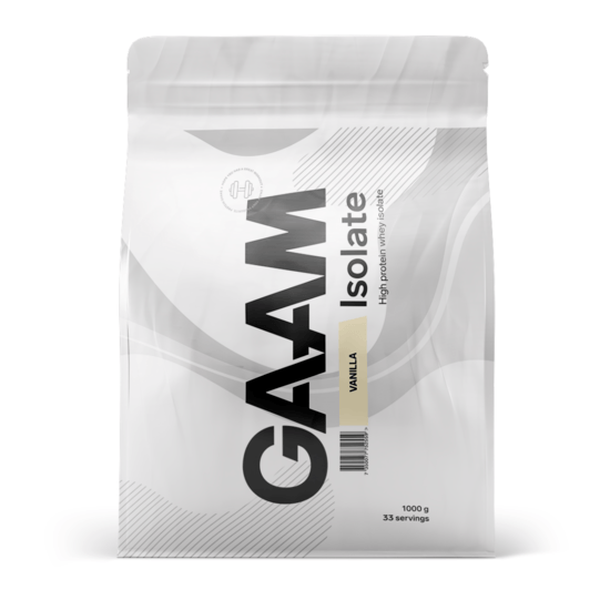 GAAM 100% Isolate Premium Vanilla 1 kg