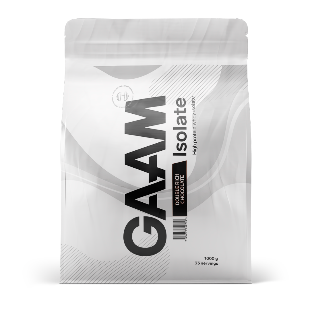 GAAM 100% Isolate Premium Double Rich Chocolate 1 kg