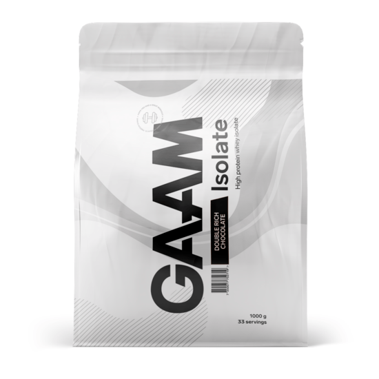 GAAM 100% Isolate Premium Double Rich Chocolate 1 kg