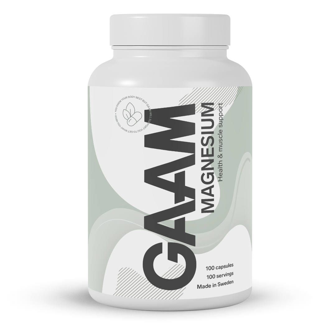 GAAM Magnesium 100 kapslar