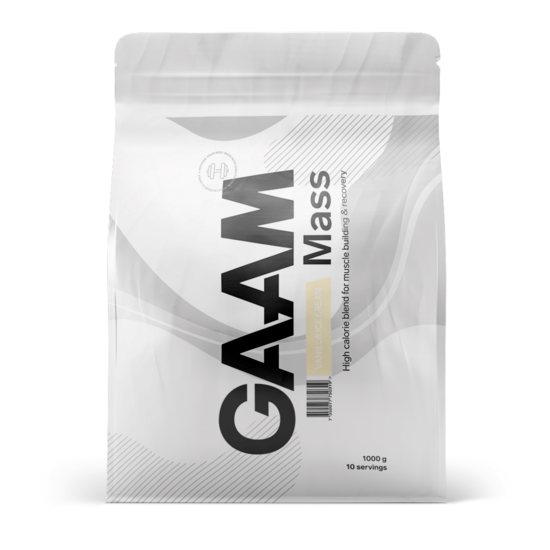 GAAM 100% MASS Premium Vanilla ice cream 1 kg