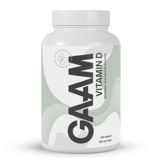 GAAM Vitamin-D 100 kapslar
