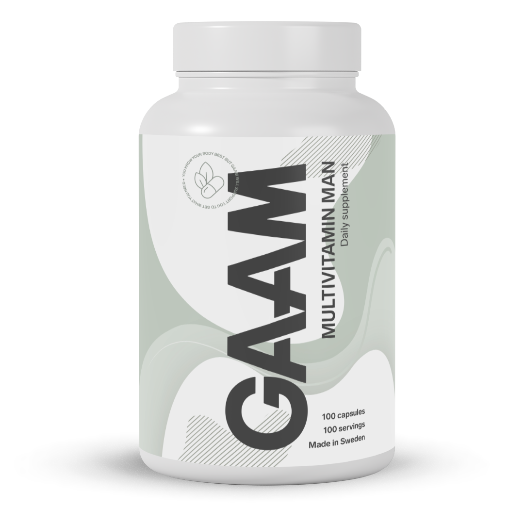 GAAM Multivitamin Man 100 kapslar