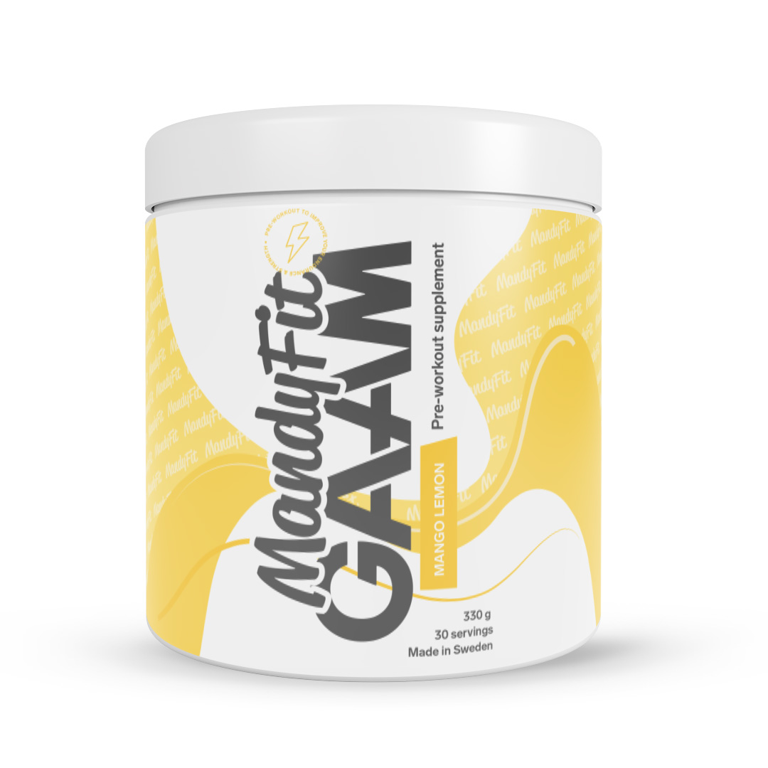 GAAM PWO By MandyFit Mango Lemon 330 g