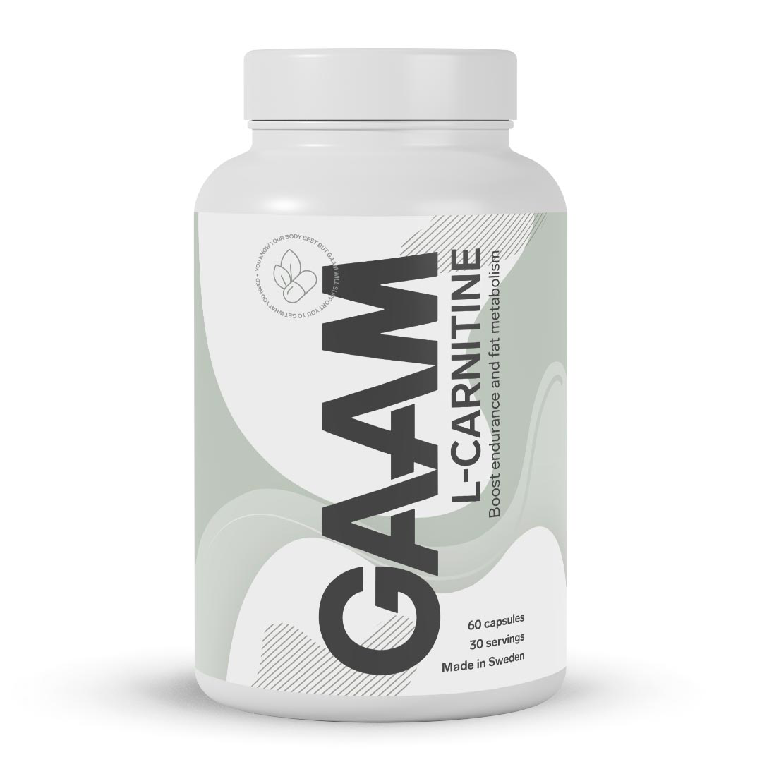 GAAM  L-Carnitine 60 kapslar