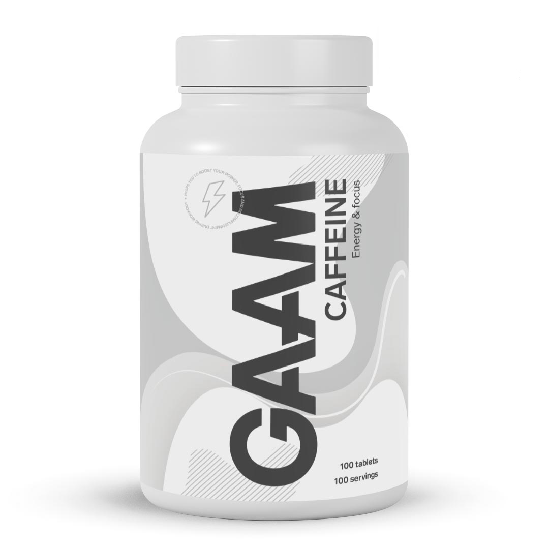 GAAM Power Series Caffeine 100 tabletter